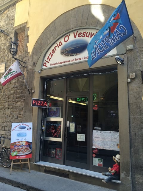 Pizzeria O'Vesuvio Firenze — Pizza restaurant in Centro Storico · Florence