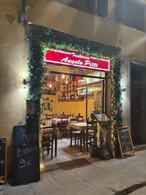 Trattoria Angolo Pitti — Restaurant in Oltrarno · Florence