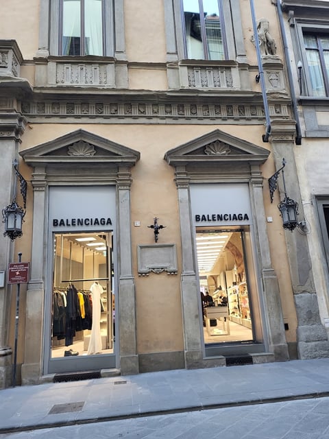 BALENCIAGA — Clothing store in Santa Maria Novella · Florence