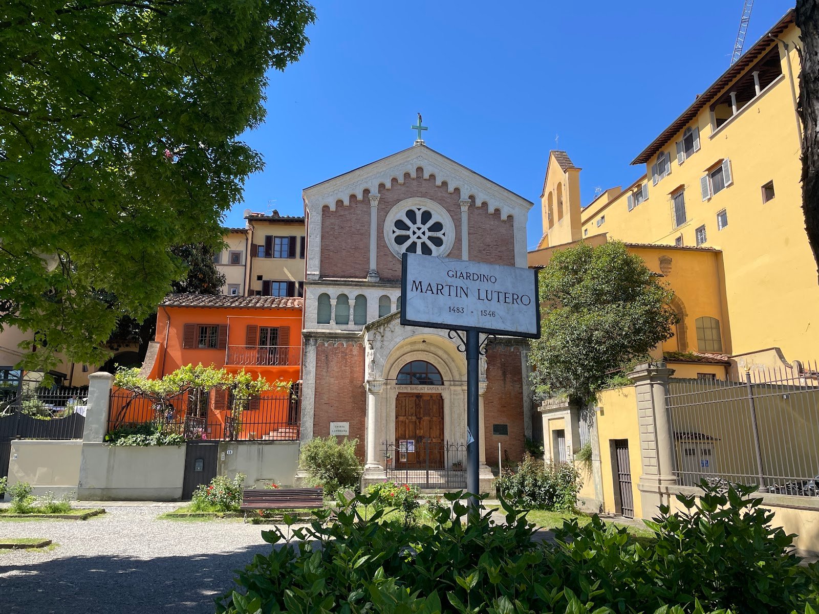 Giardino Martin Lutero — Garden in Oltrarno, Florence