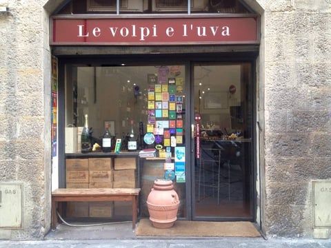 Le Volpi e l'Uva — Wine bar in Oltrarno · Florence