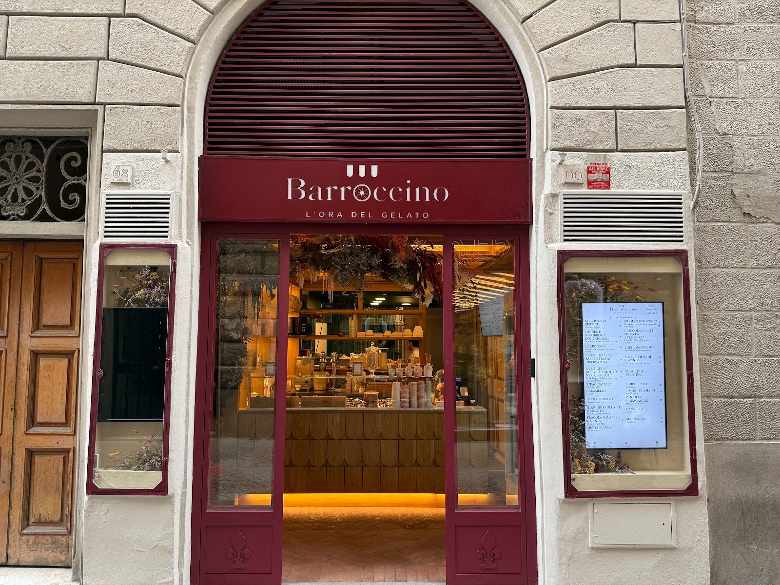 Barroccino - L’ora del Gelato — Ice cream shop in Centro Storico, Florence