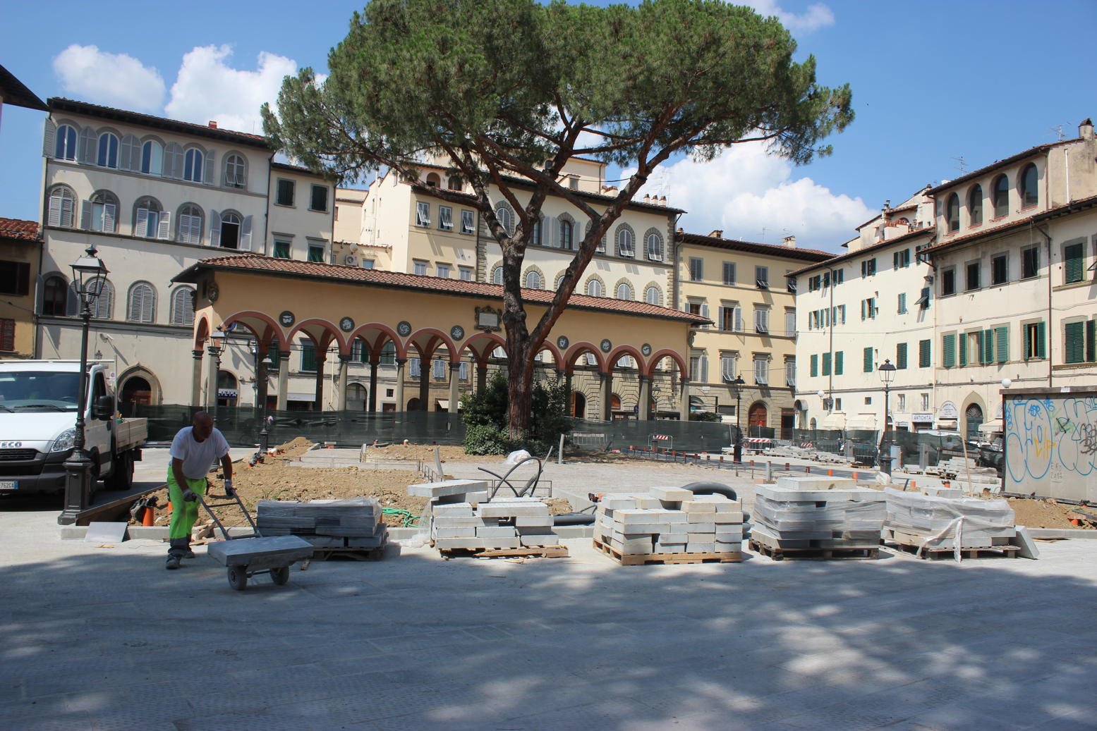 Piazza dei Ciompi — Historical landmark in Santa Croce, Florence