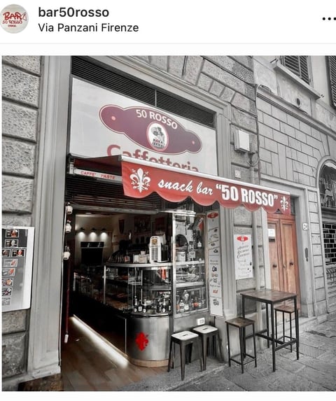 Bar 50 Rosso — Bar in Santa Maria Novella · Florence