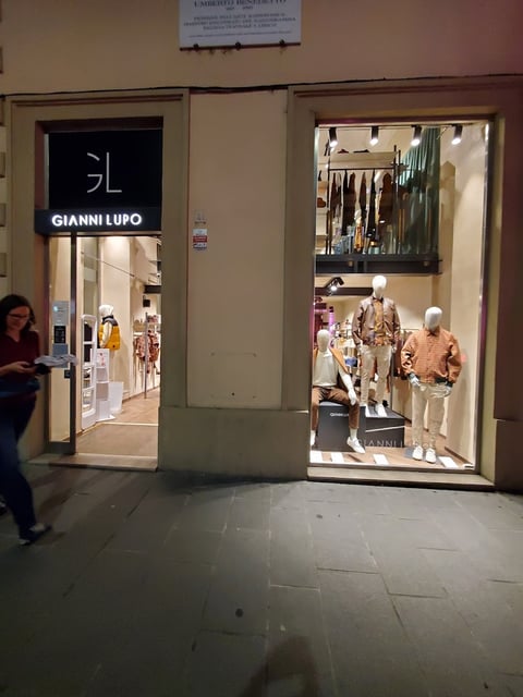 Gianni Lupo — Clothing store in Centro Storico · Florence