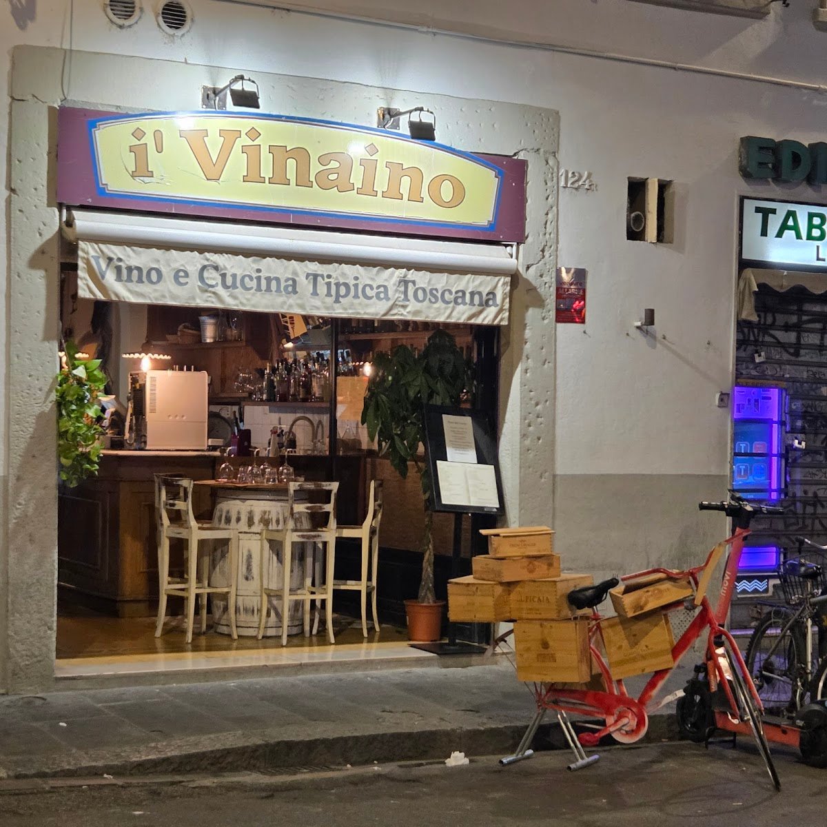 Il Vinaino — Restaurant in Santa Maria Novella, Florence