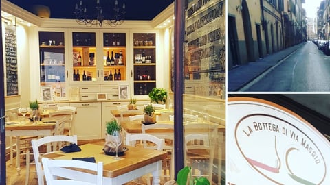 LA BOTTEGA DI VIA MAGGIO "OSTERIA IN BOTTEGA" — Italian restaurant in Oltrarno · Florence