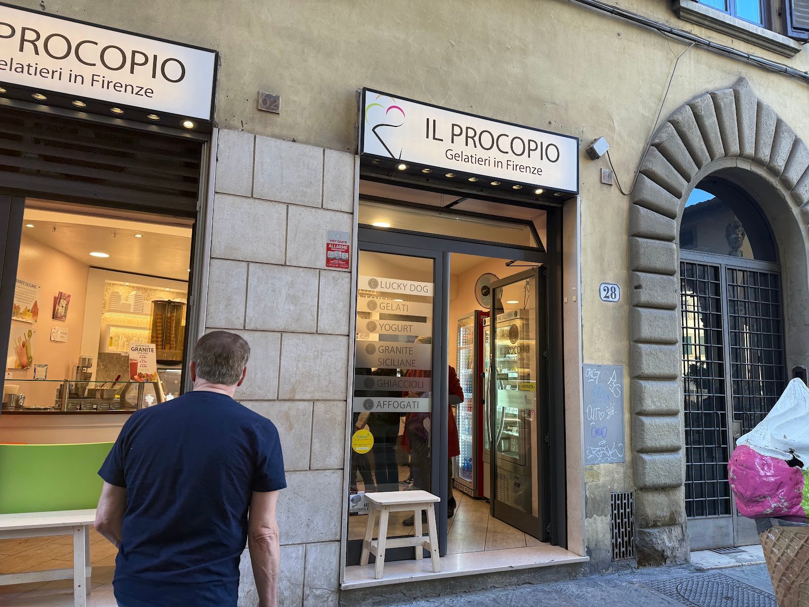 Il Procopio — Ice cream shop in Santa Croce, Florence