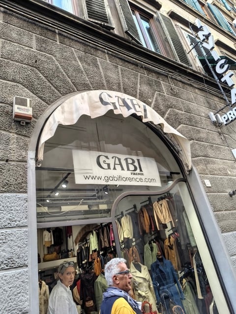 GABI — Store in San Lorenzo · Florence