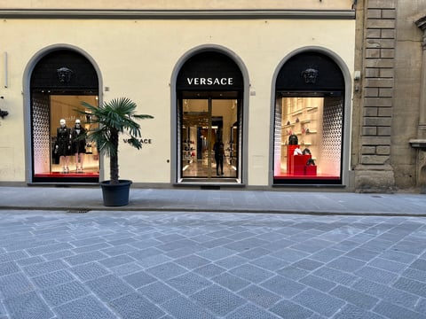 VERSACE — Women's clothing store in Santa Maria Novella · Florence