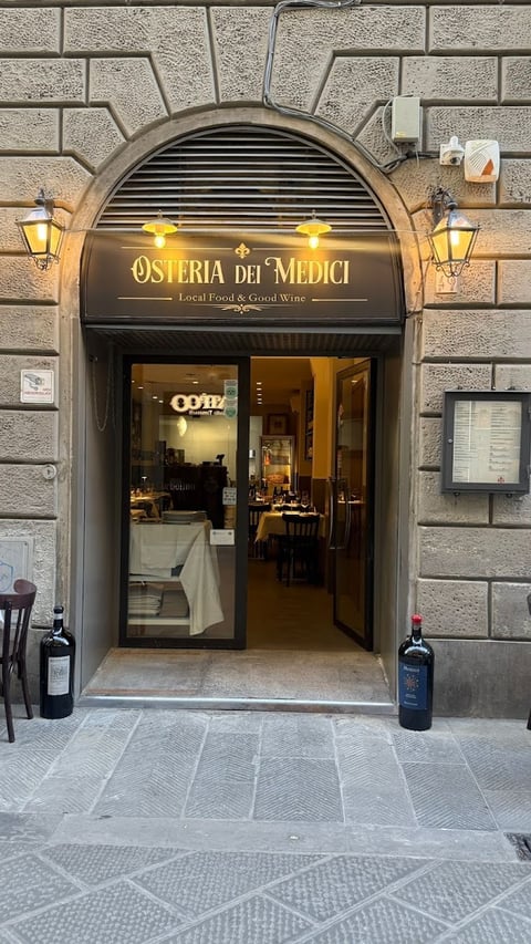 Osteria dei Medici — Restaurant in San Lorenzo · Florence