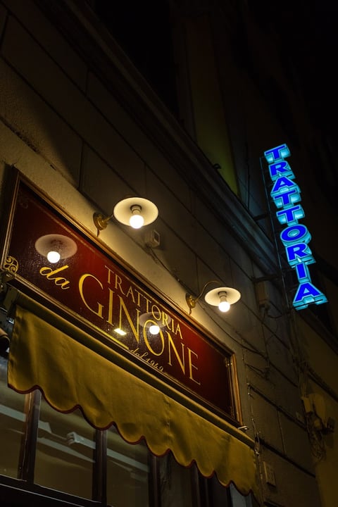 Trattoria Da Ginone 1949 — Restaurant in Oltrarno · Florence