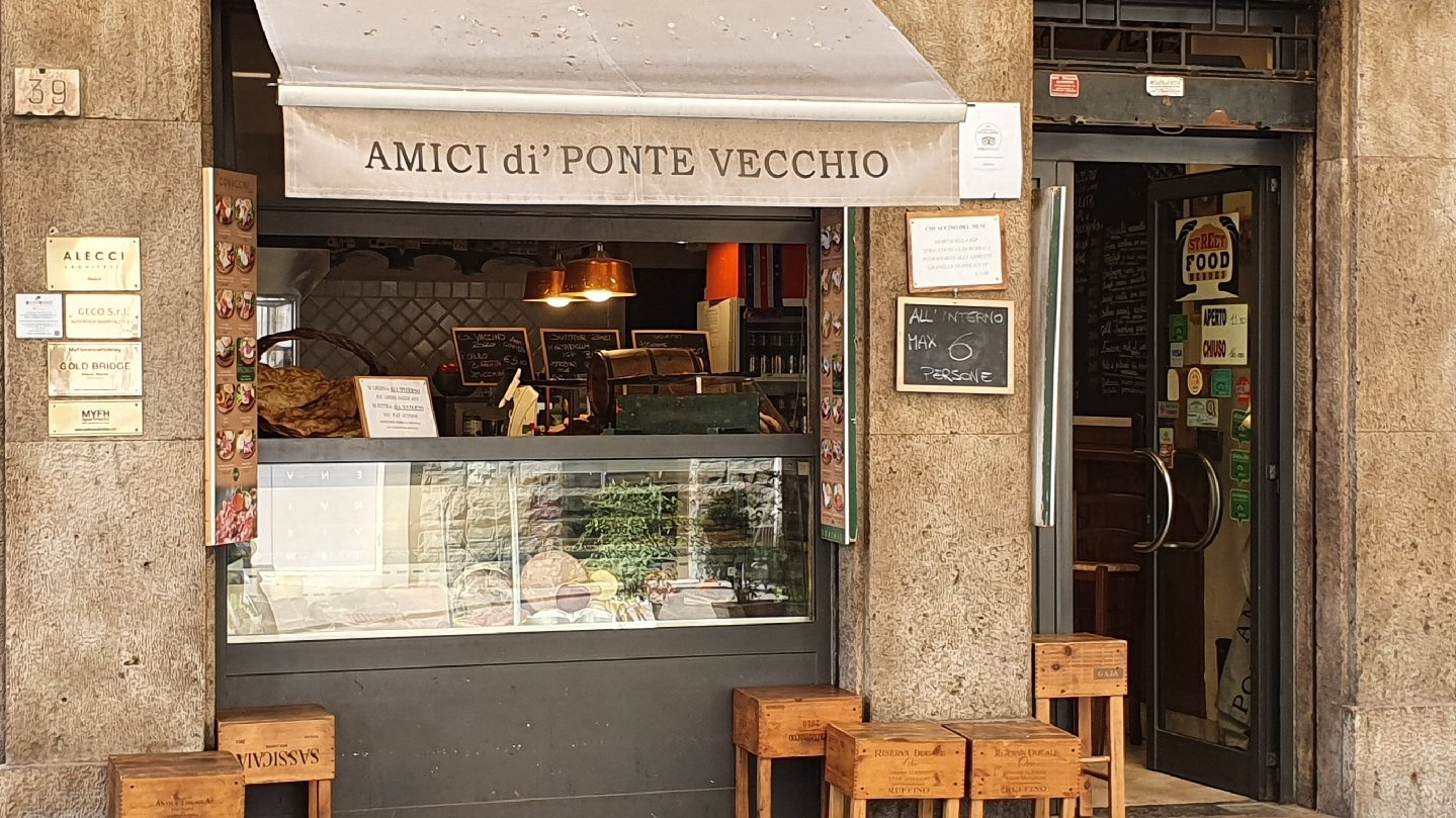 Amici di Ponte Vecchio — Sandwich shop in Oltrarno, Florence