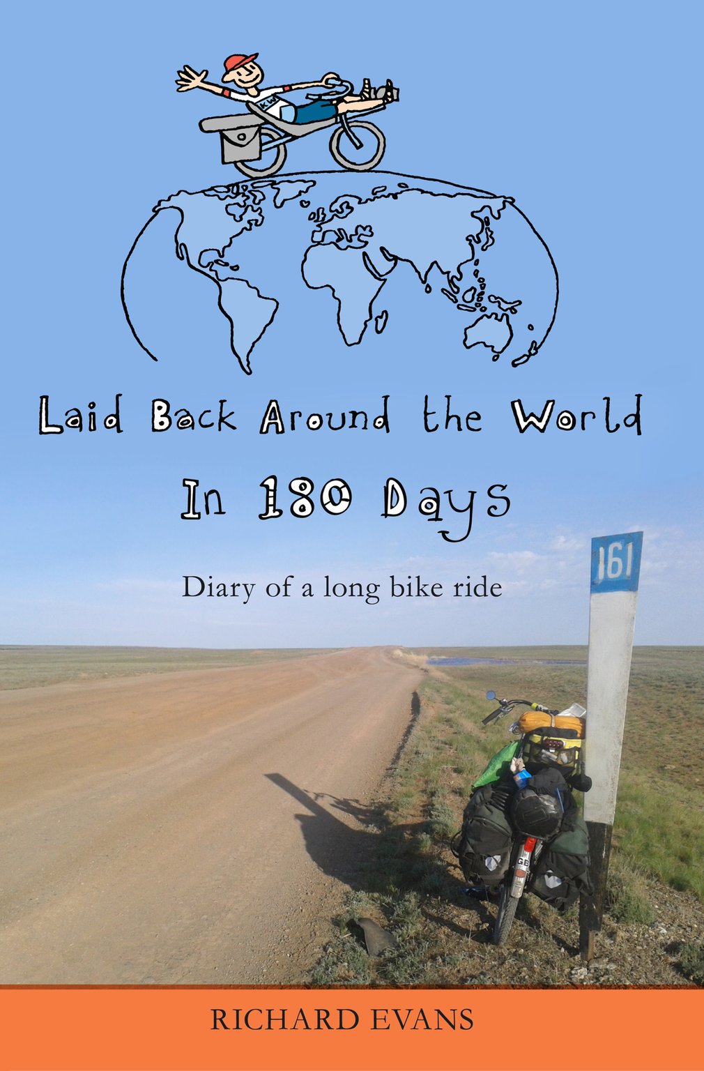 Dominic Trevett Laid Back Around the World / Book Cover