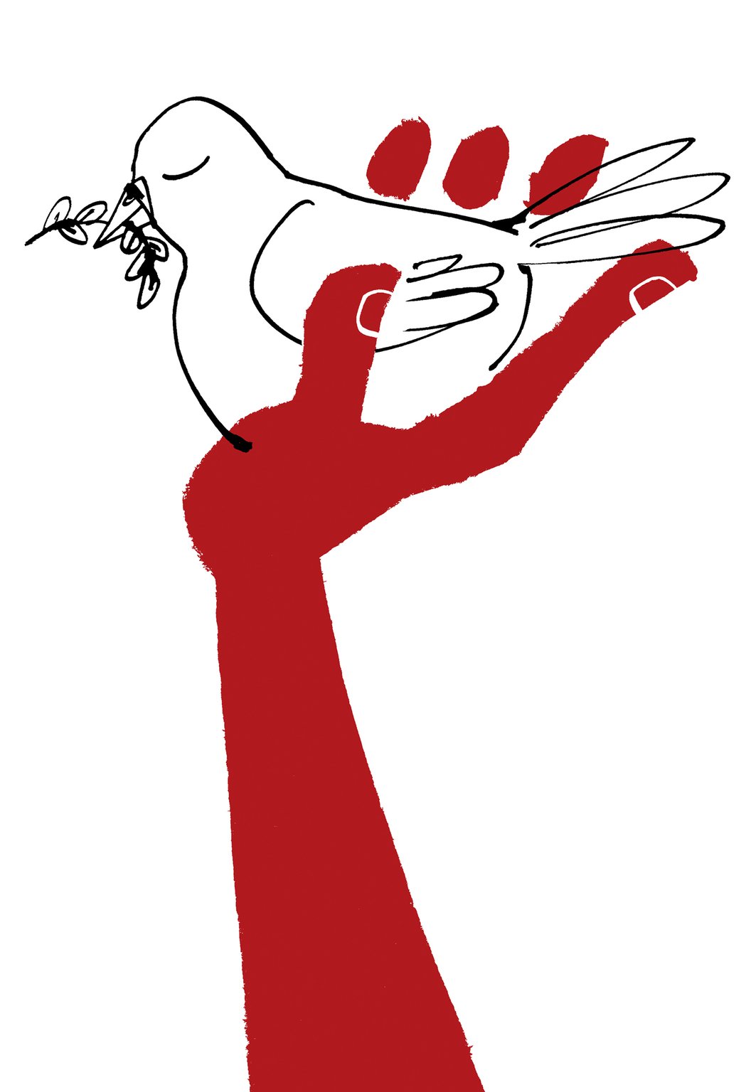 Michel Streich Human Rights Peace Dove Amnesty International