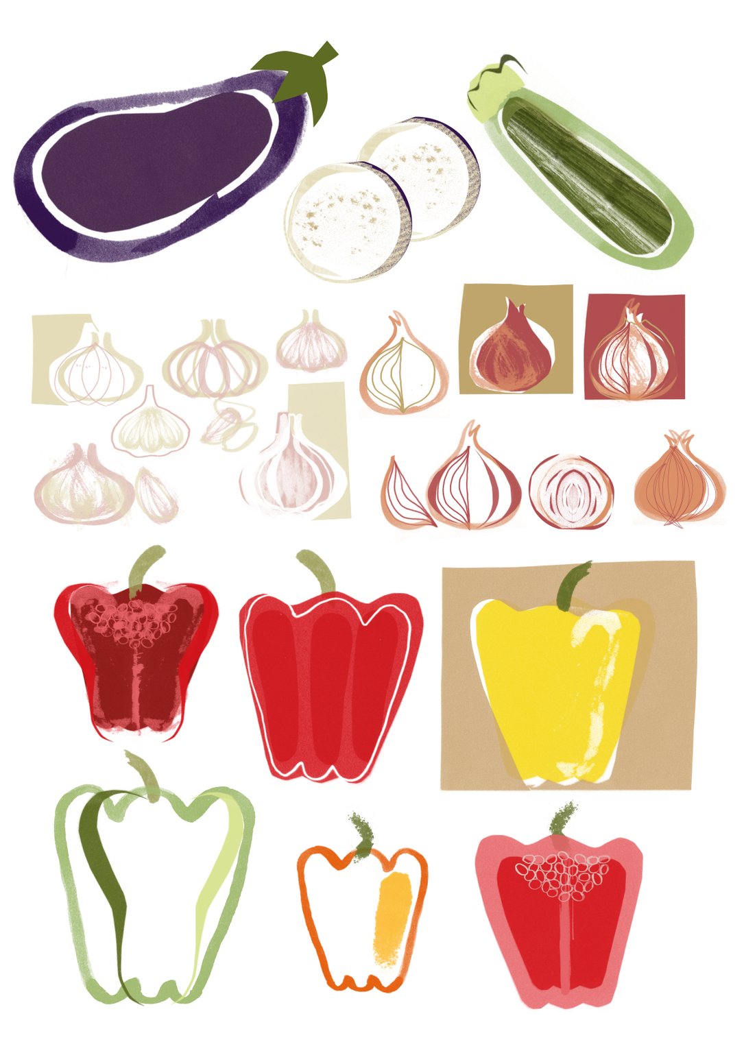 Catherine Aguilar Cooking With Vegetables