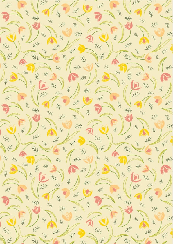 Jacky Rough Spring Tulips