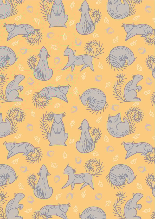 Jacky Rough Squirrel Acorns