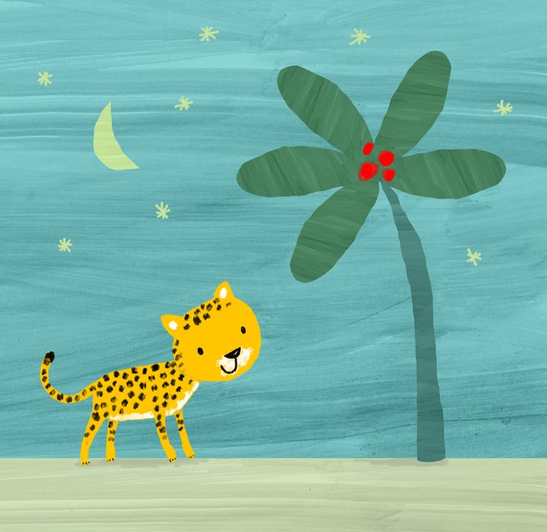 Emily Bolam Leopard in the jungle