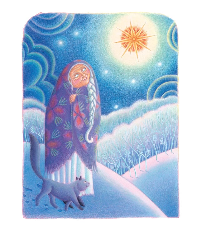 Amanda Hall BABUSHKA INTERIOR ILLUSTRATION