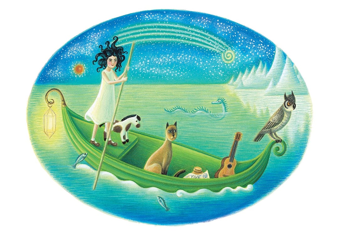 Amanda Hall OUT OF THIS WORLD INTERIOR ILLUSTRATION