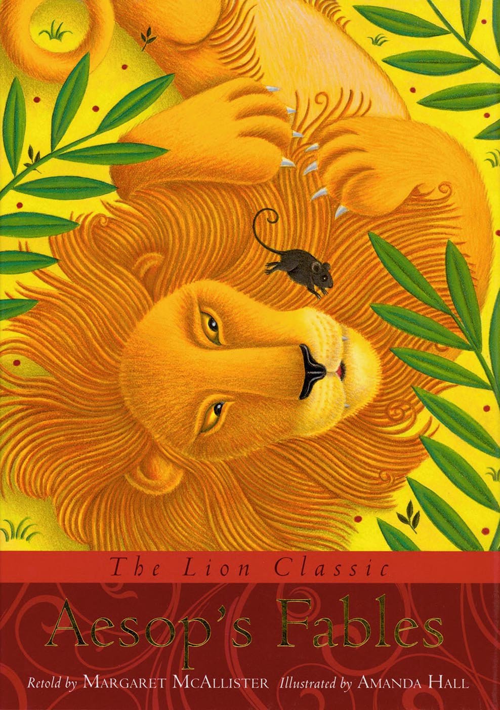 Amanda Hall THE LION CLASSIC AESOP’S FABLES COVER