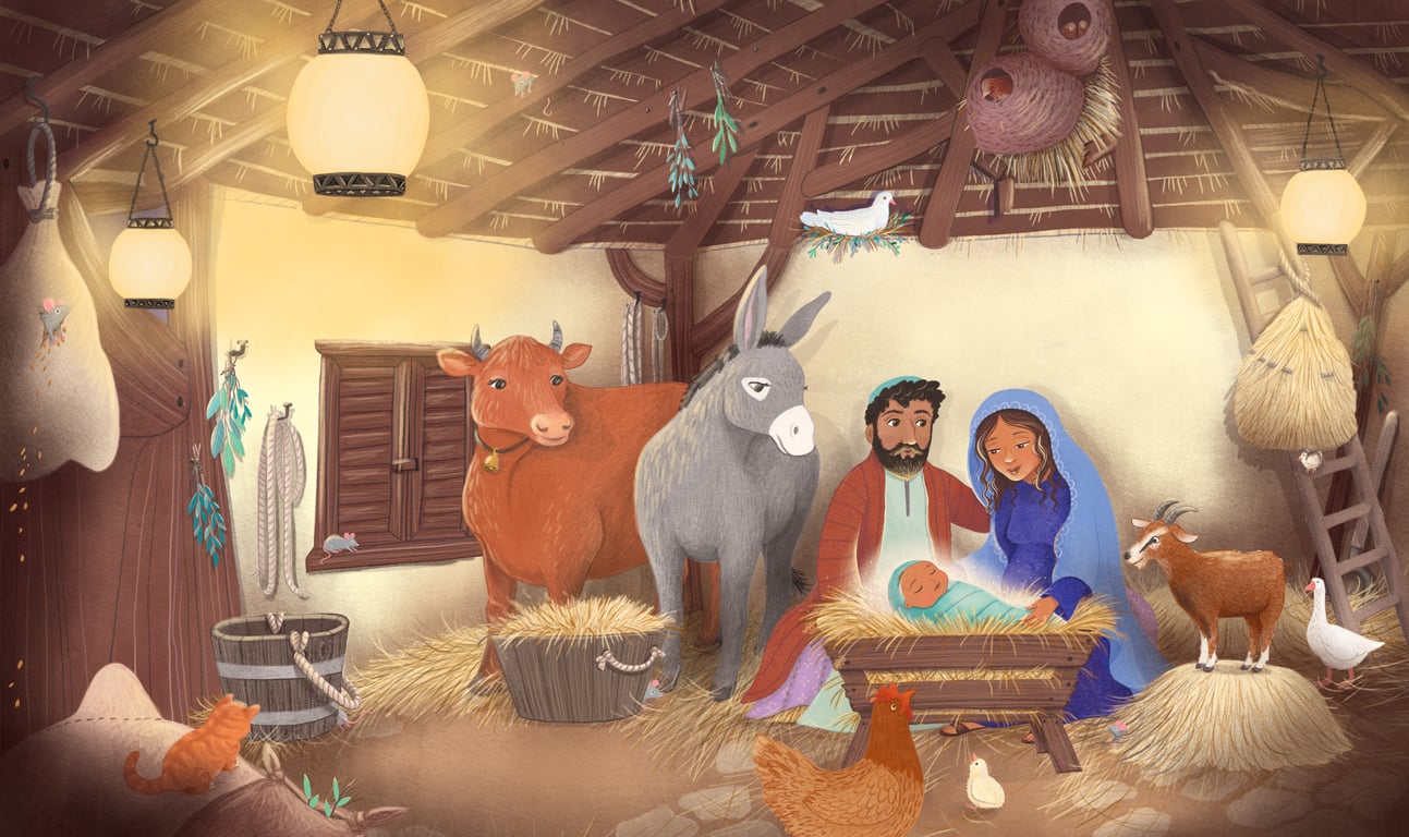 Jessica Knight Usborne Peep Inside The Nativity 2022