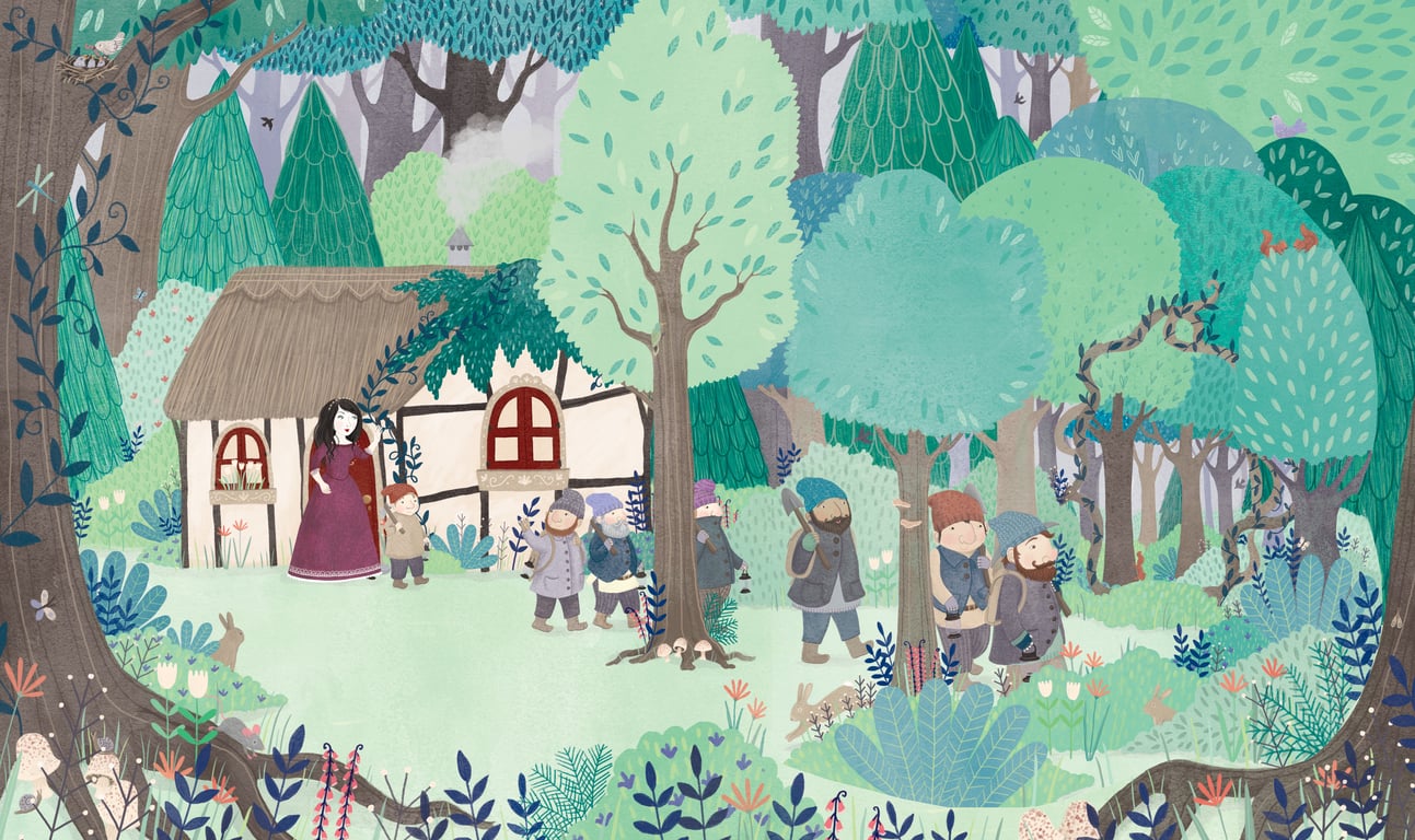 Jessica Knight Usborne Peep Inside A Fairytale Snow White