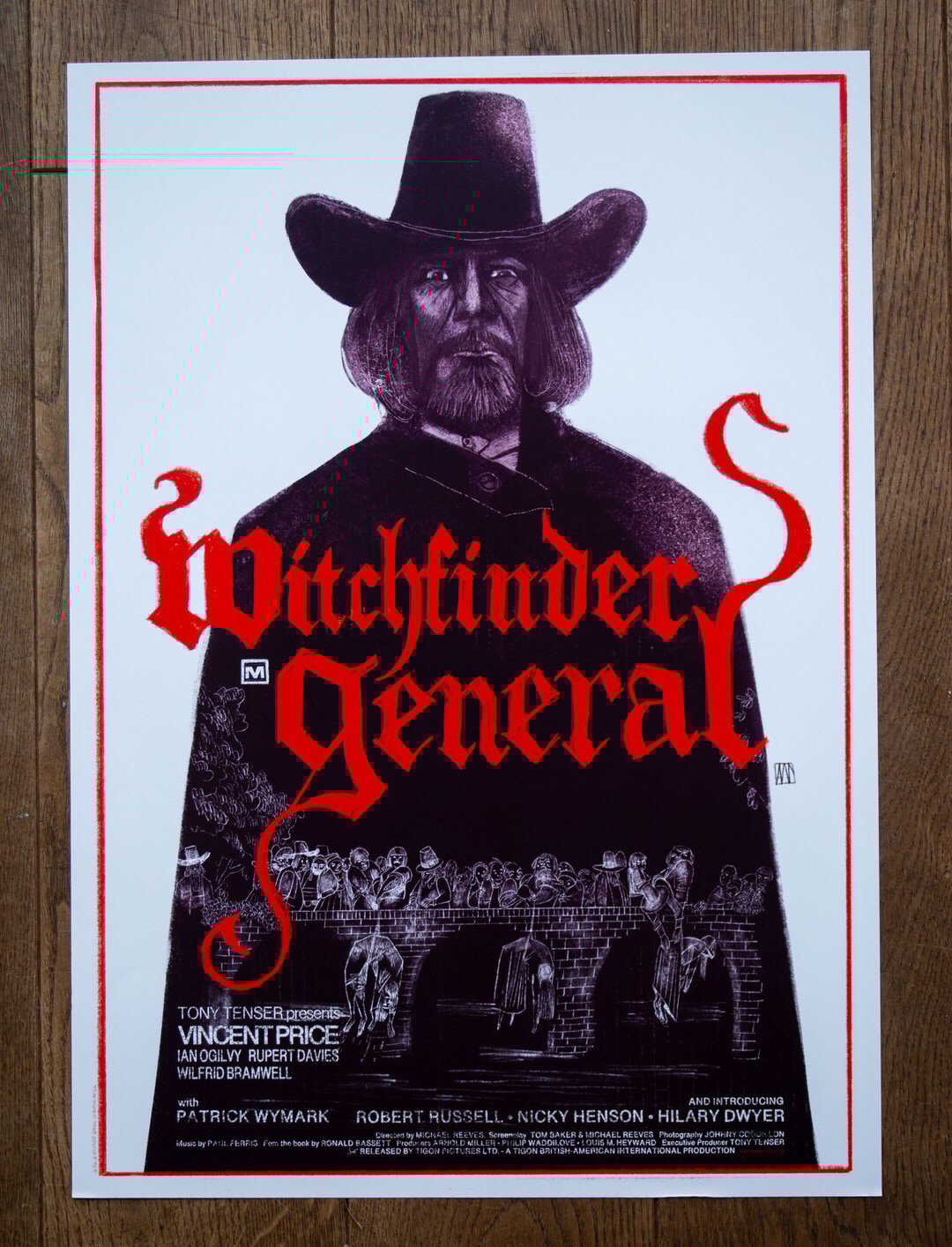 Alé Mercado WitchfinderGeneralPoster
