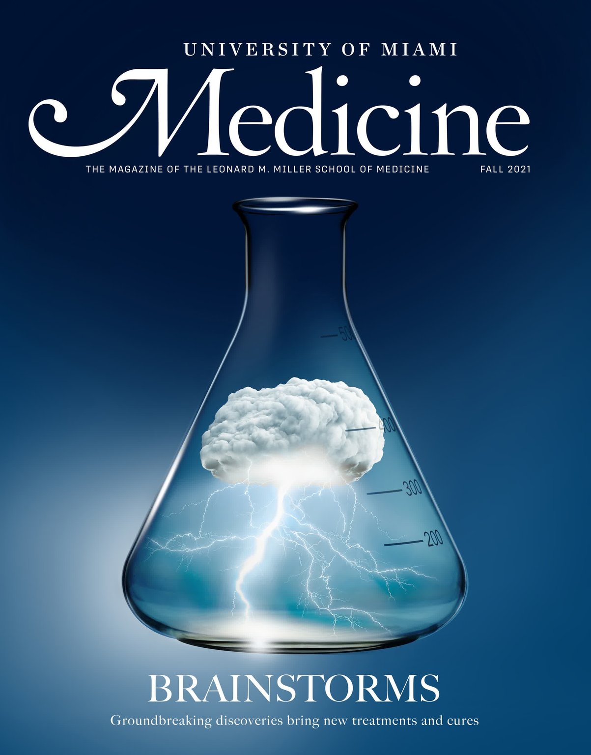 Istvan Szugyiczky Brainstorms / University of Miami Medicine Magazine