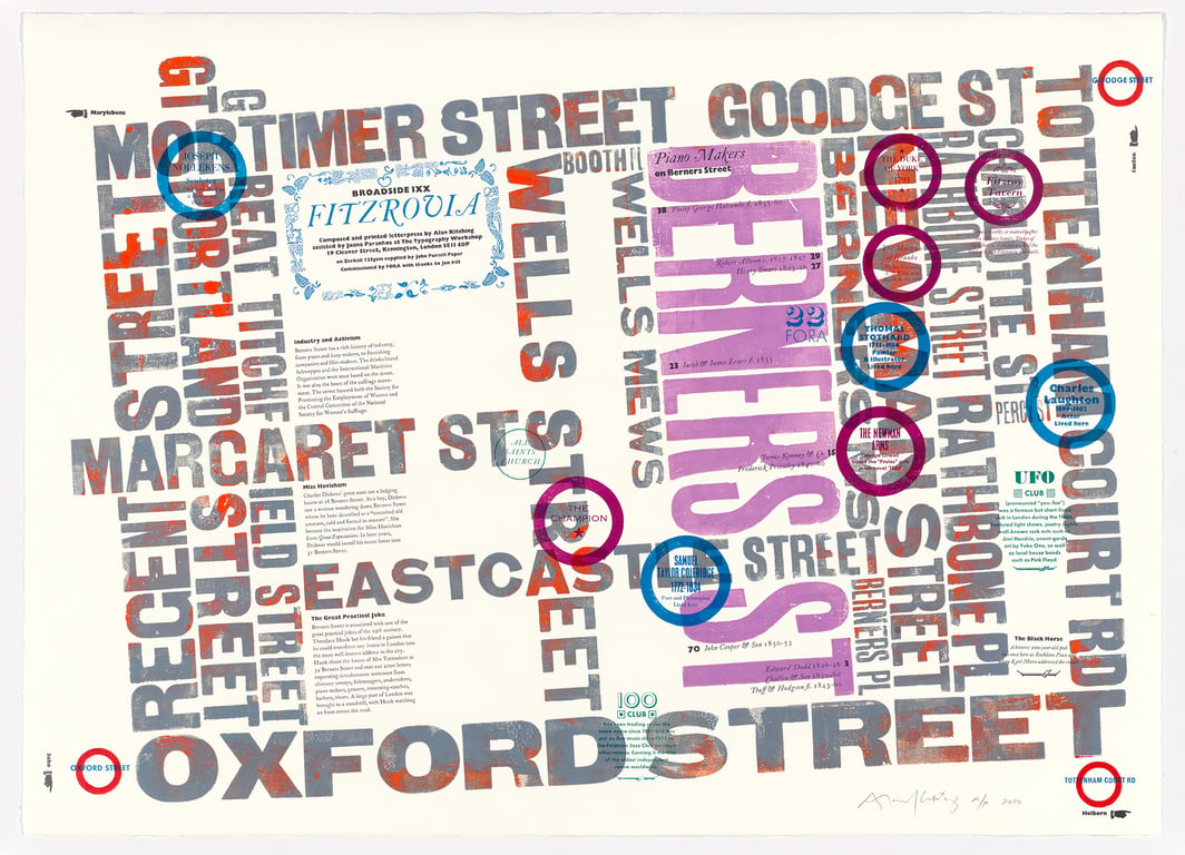 Alan Kitching Fitzrovia