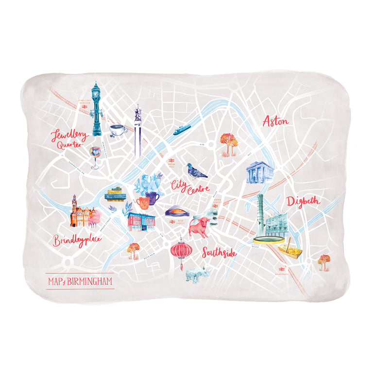Katherine Tromans Map of Birmingham