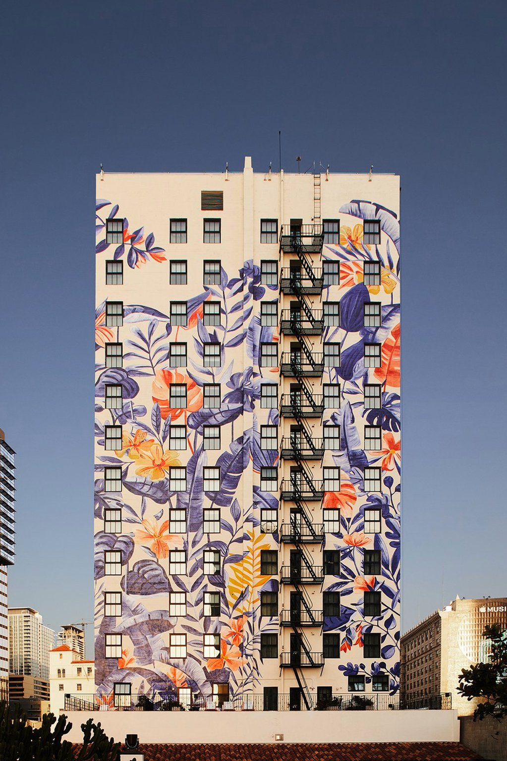 Bella Gomez Hotel Figueroa Mural