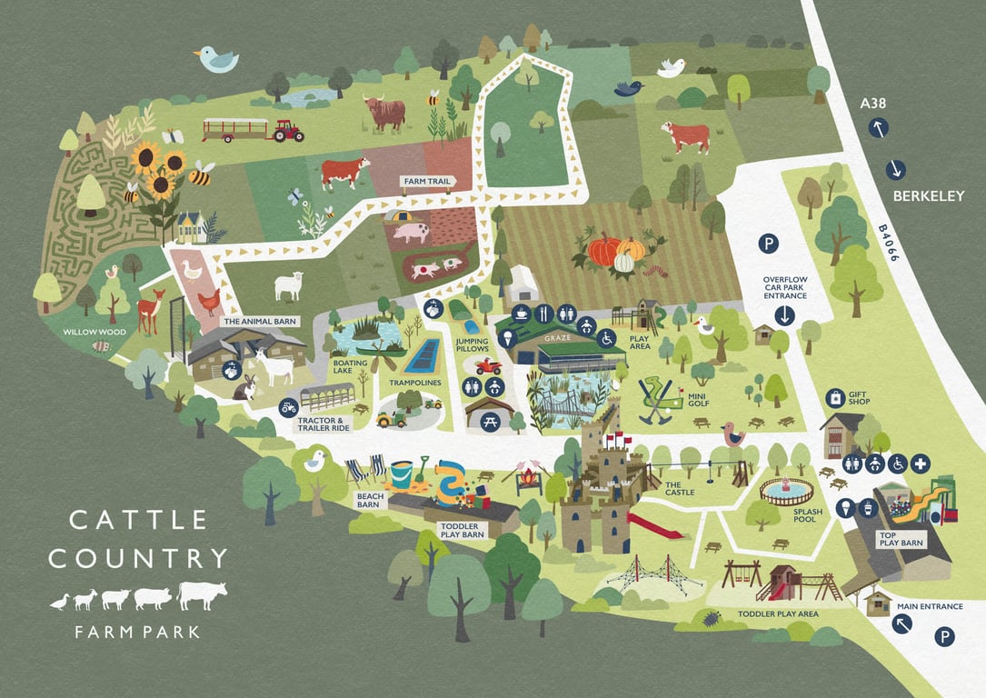 Carys Tait Cattle Country Park Map