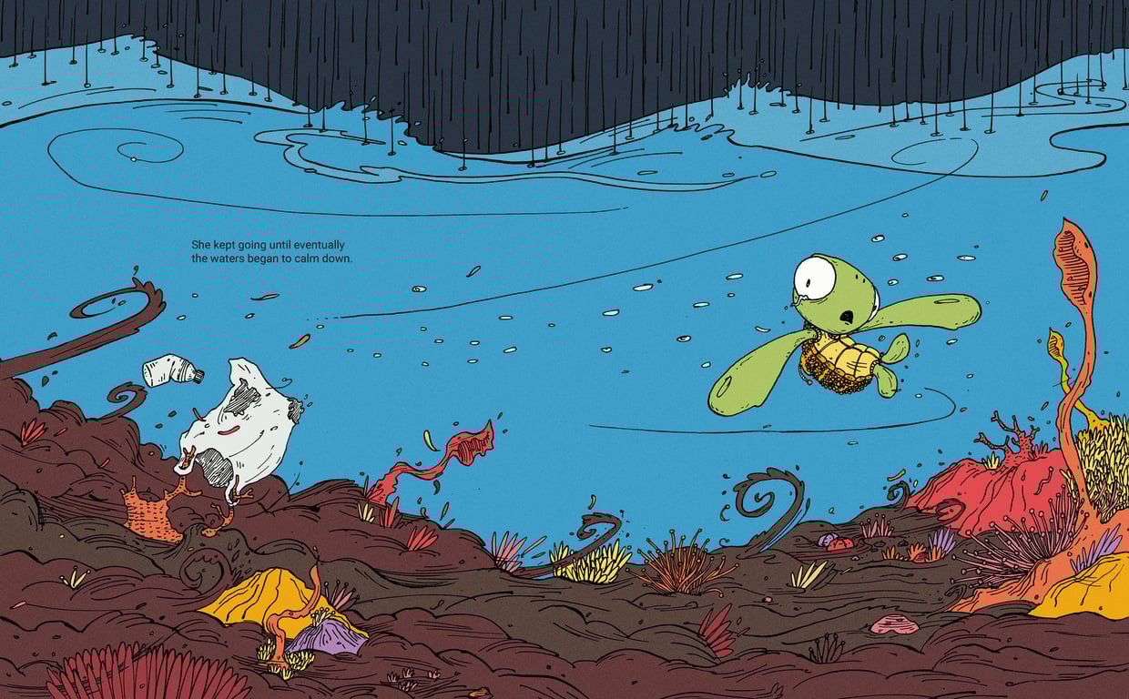 Adam Kee Spread from ‘Ayuda’s Stormy Escape’