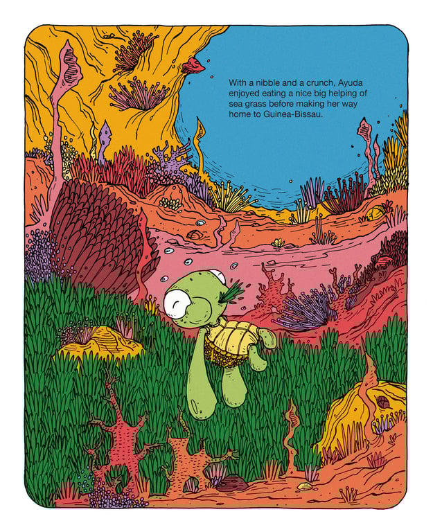 Adam Kee A page from ‘Ayuda’s Messy Rescue’