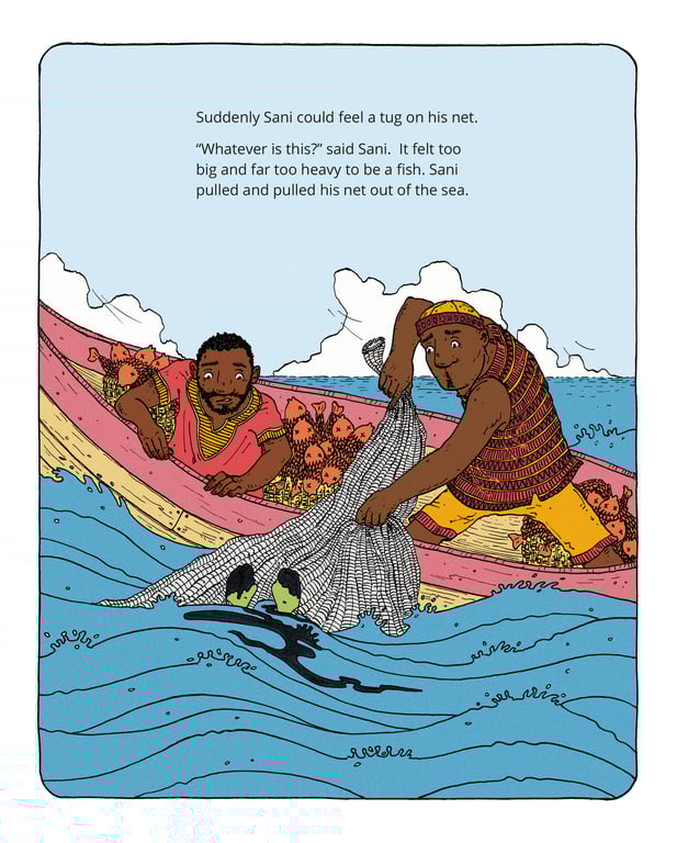 Adam Kee A page from ‘Ayuda’s Messy Rescue’