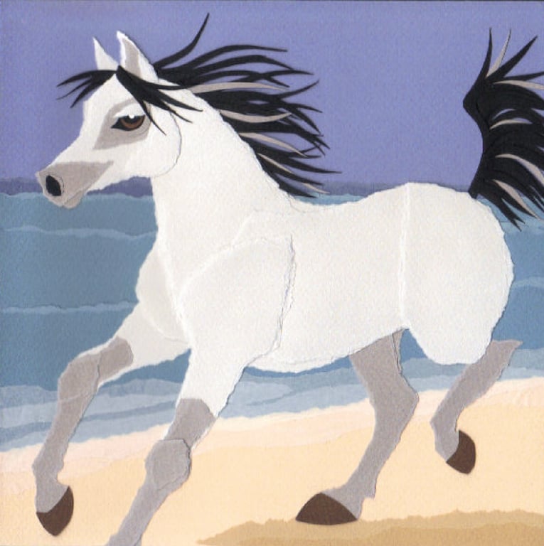 Janice Nicolson Arabian Horse