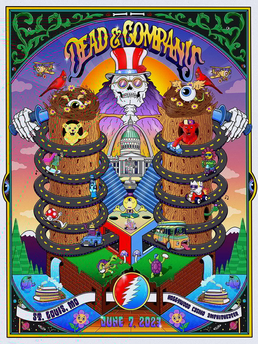 Daniel Sulzberg Dead_And_Co_St_Louis_Gig_Poster_color_web_sila copy
