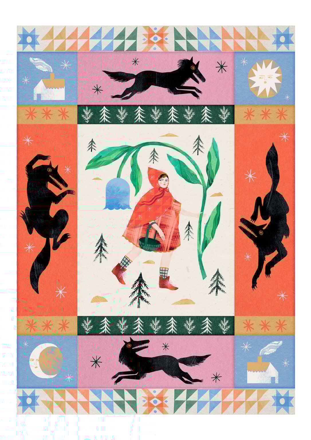 Layla Holzer Wolf and Red