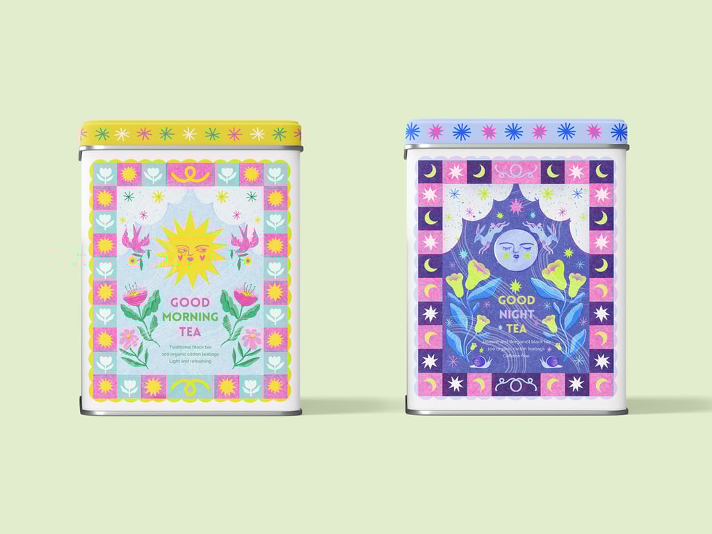 Layla Holzer Good Tea Packaging Layla Holzer