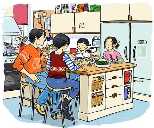 Karen Donnelly K_DONNELLY_Family_breakfast