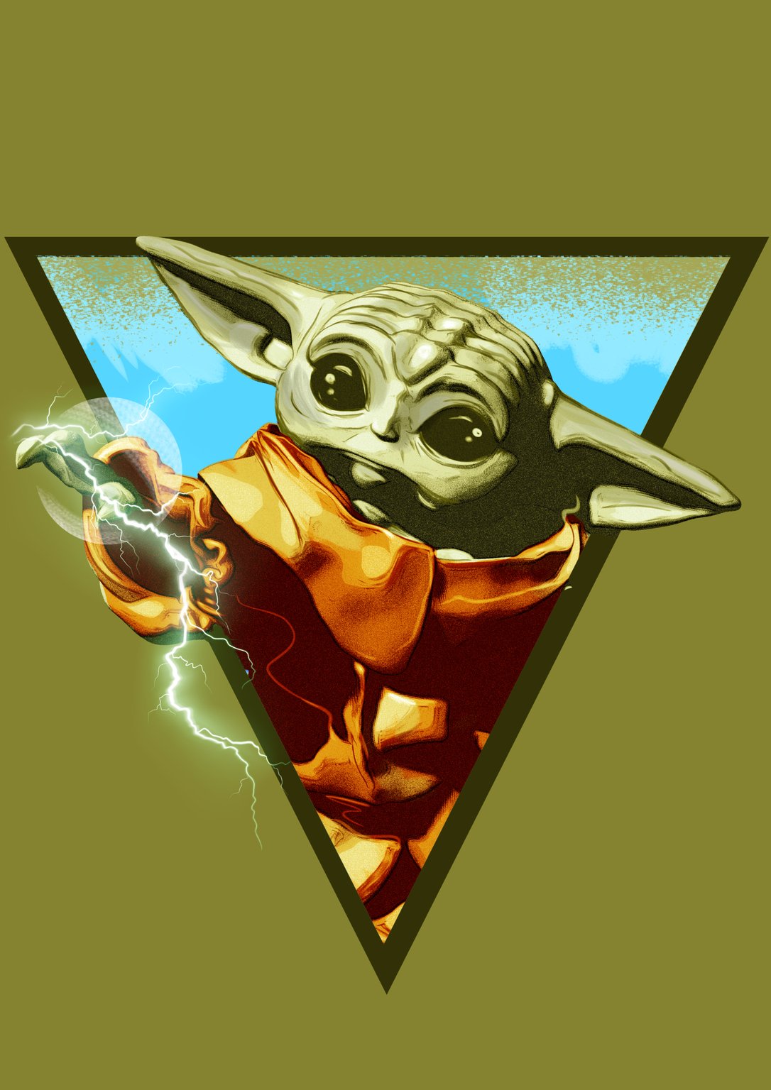 Chris Malbon Baby Yoda / Pop Culture Series