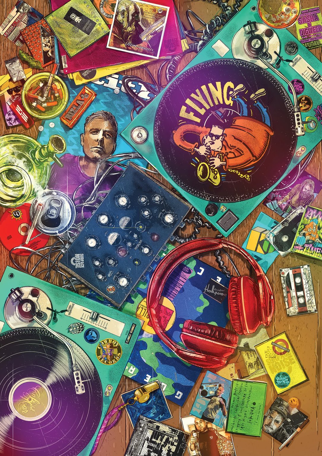 Chris Malbon DJ Surface Noise Posters 2