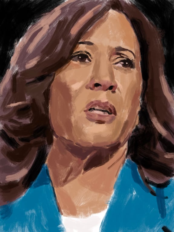 Sam Kerr Kamala Harris US Vice President