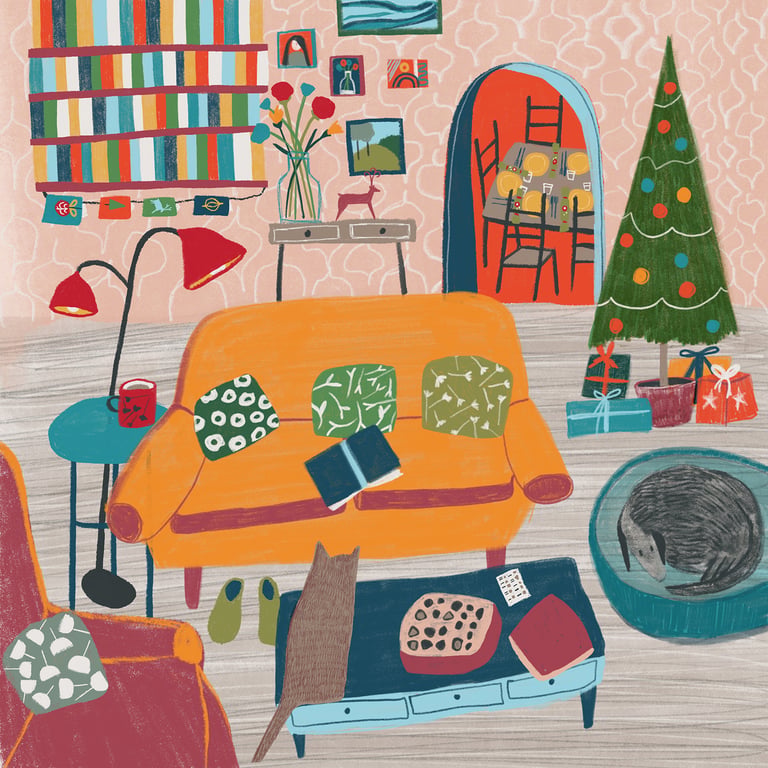 Tasha Goddard Cosy Christmas. Illustrated by Tasha Goddard.