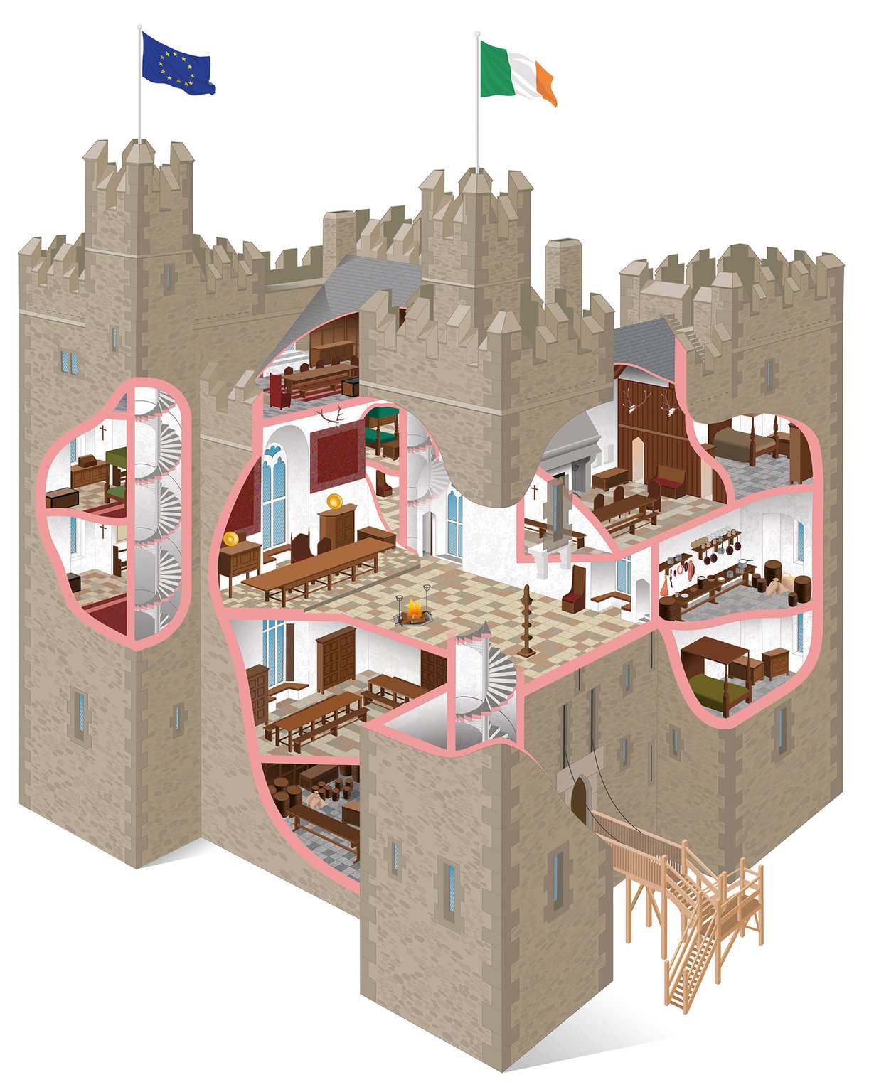 Ron Wilson Bunratty Cutaway