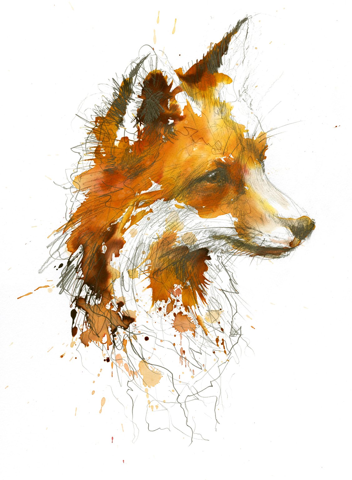 Carne Griffiths The Solitary Fox / Personal work