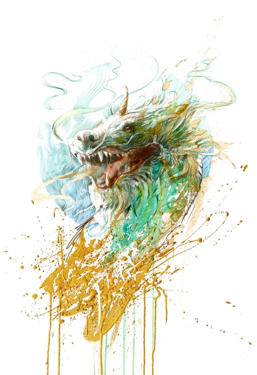 Carne Griffiths Year of the Dragon / Personal work