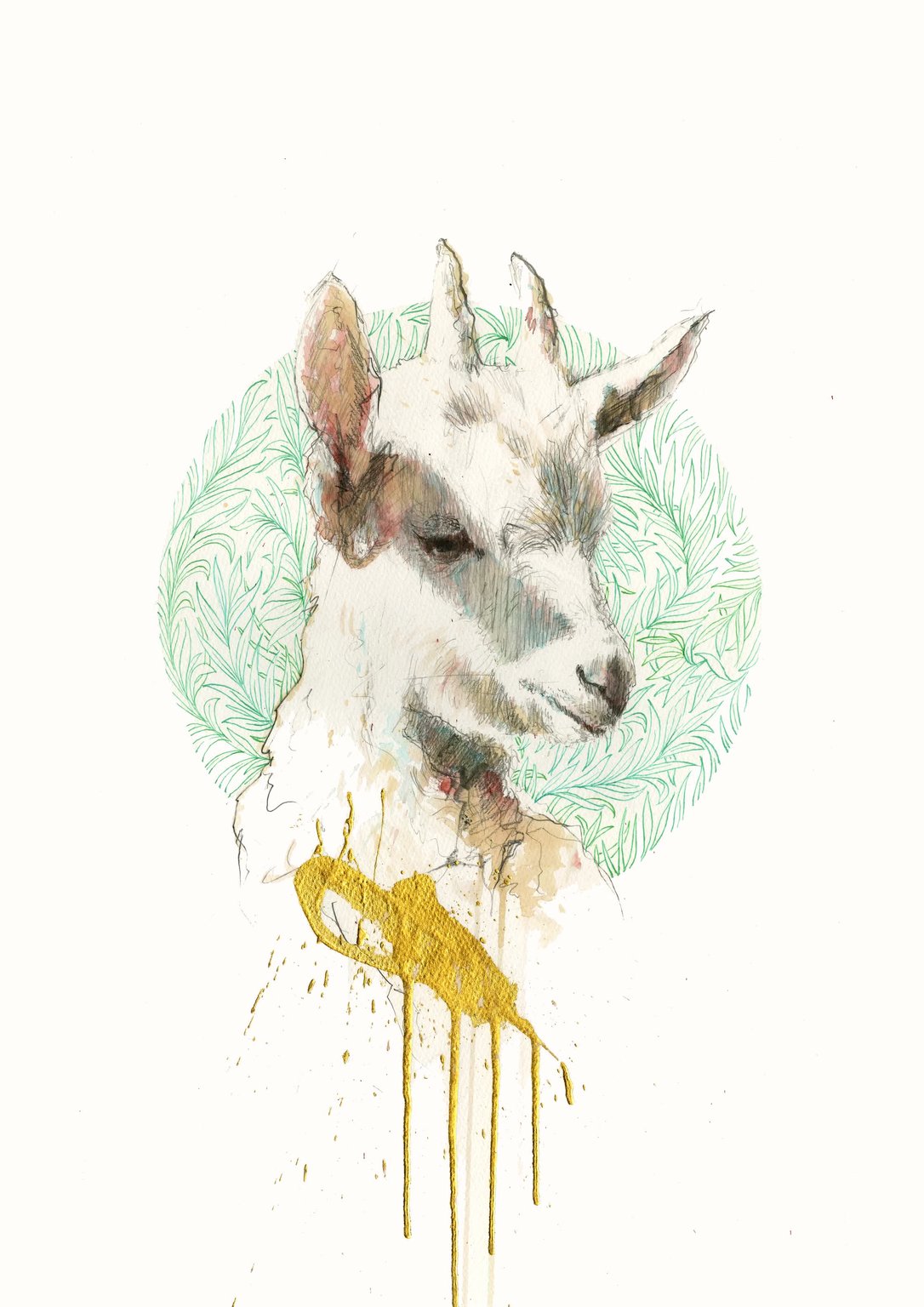 Carne Griffiths Year of the Goat / Personal work